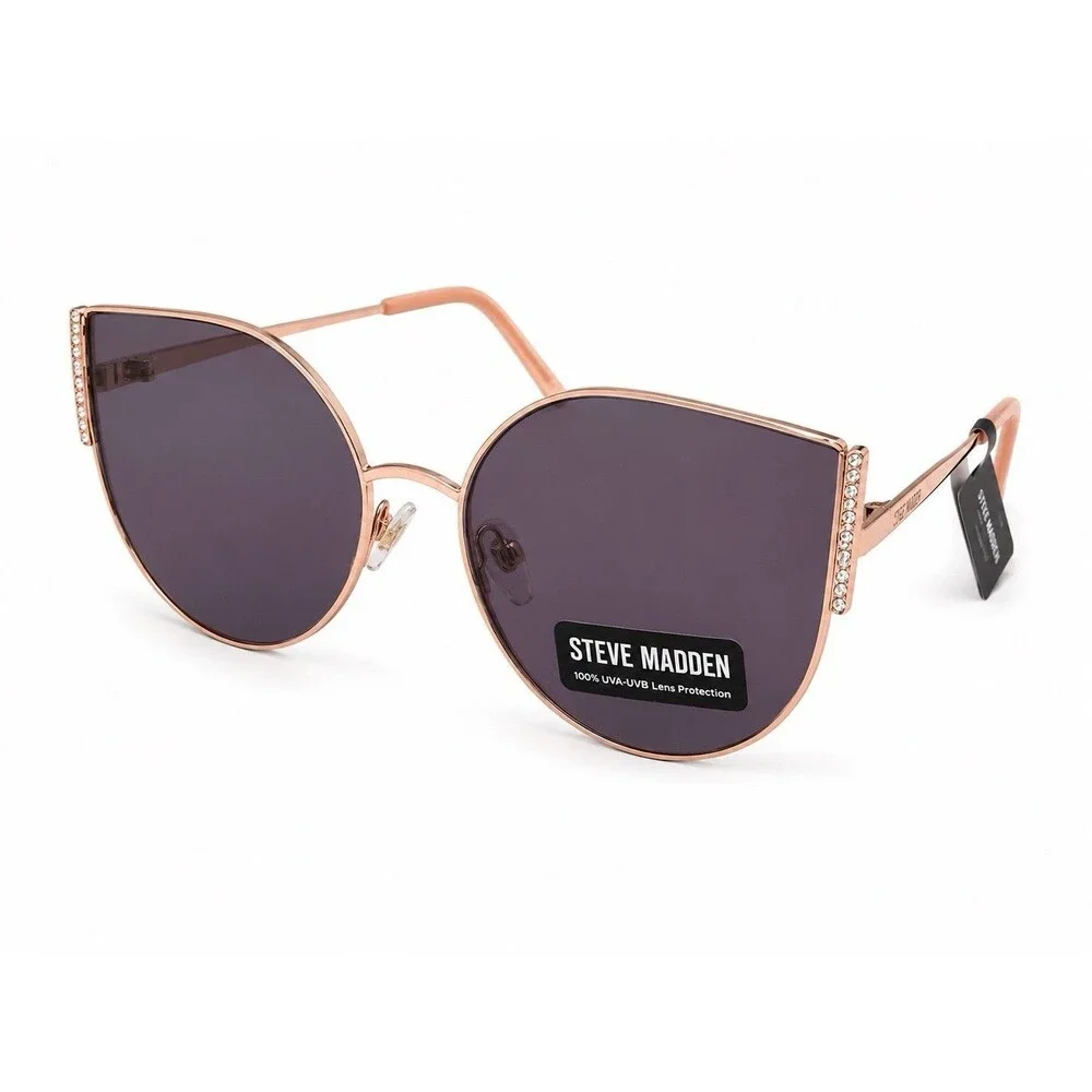 Steve Madden Sunglasses Lot of 2 Aviator Cat Eye Rose Gold Silver NWT UV400
